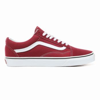 Damske Tenisky Vans Old Skool Červené/Biele VA28VIJZP